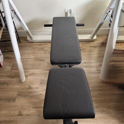 Squat Rack And bench Chair 