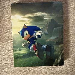 PS5 Sonic Frontiers rare special edition steelbook