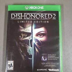 Dishonored 2 Limited Edition For Xbox One