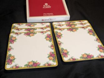 Royal Albert Fine Melamine Table Mats Set of Six