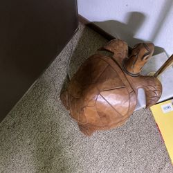 2 Large Turtle Statues Huge