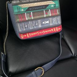 Loungefly Harry Potter The Secrets Of Dumbledore Magical Book Crossbody Bag