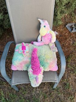Rainbow Unicorn Stuffed Animal Plush Lo