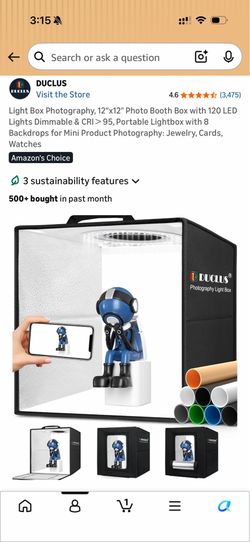 Photography light box