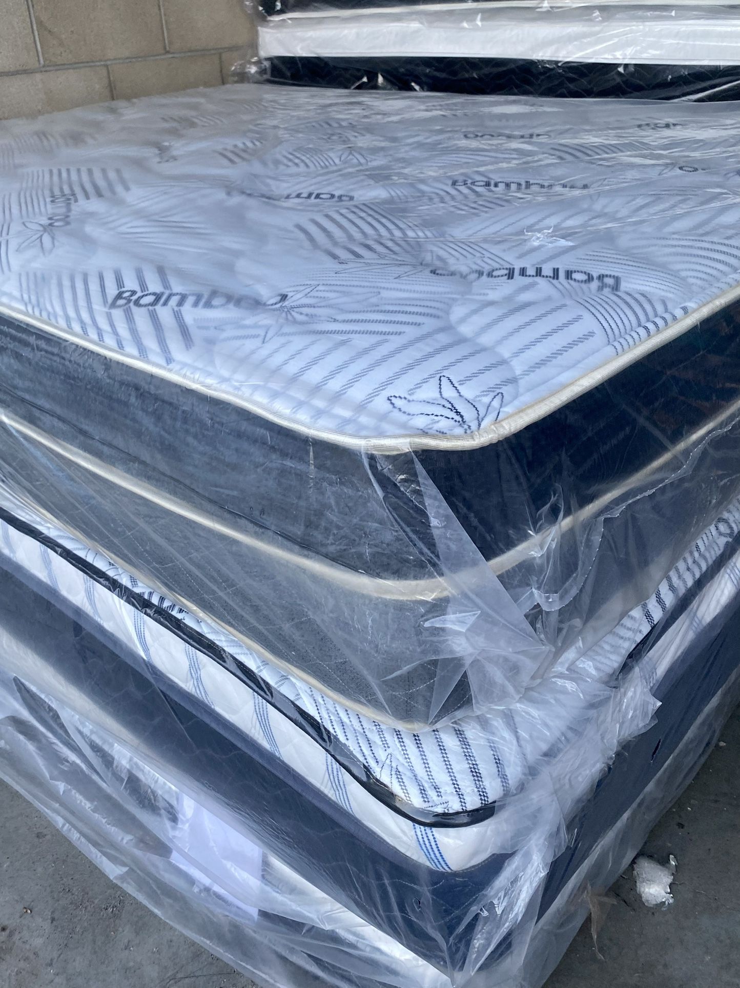 Eastern King Pillow Top Set And / Or / Memory Foam ALL SIZES AVAILABLE