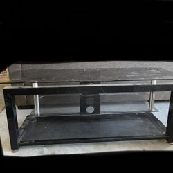TV Stand Glass And Metal
