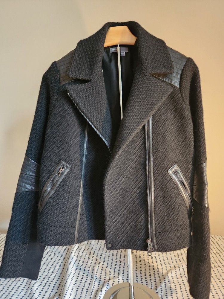 Vince Black Jacket Medium