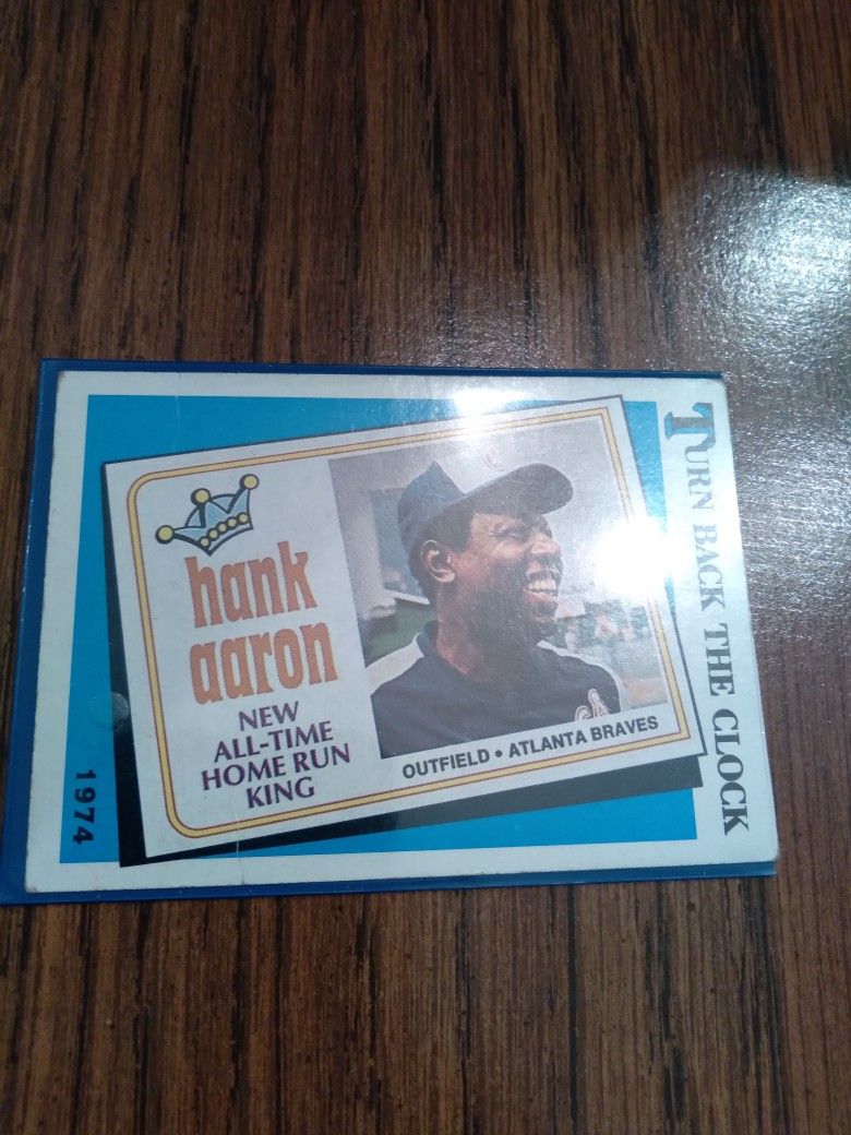 Hank Aaron Card