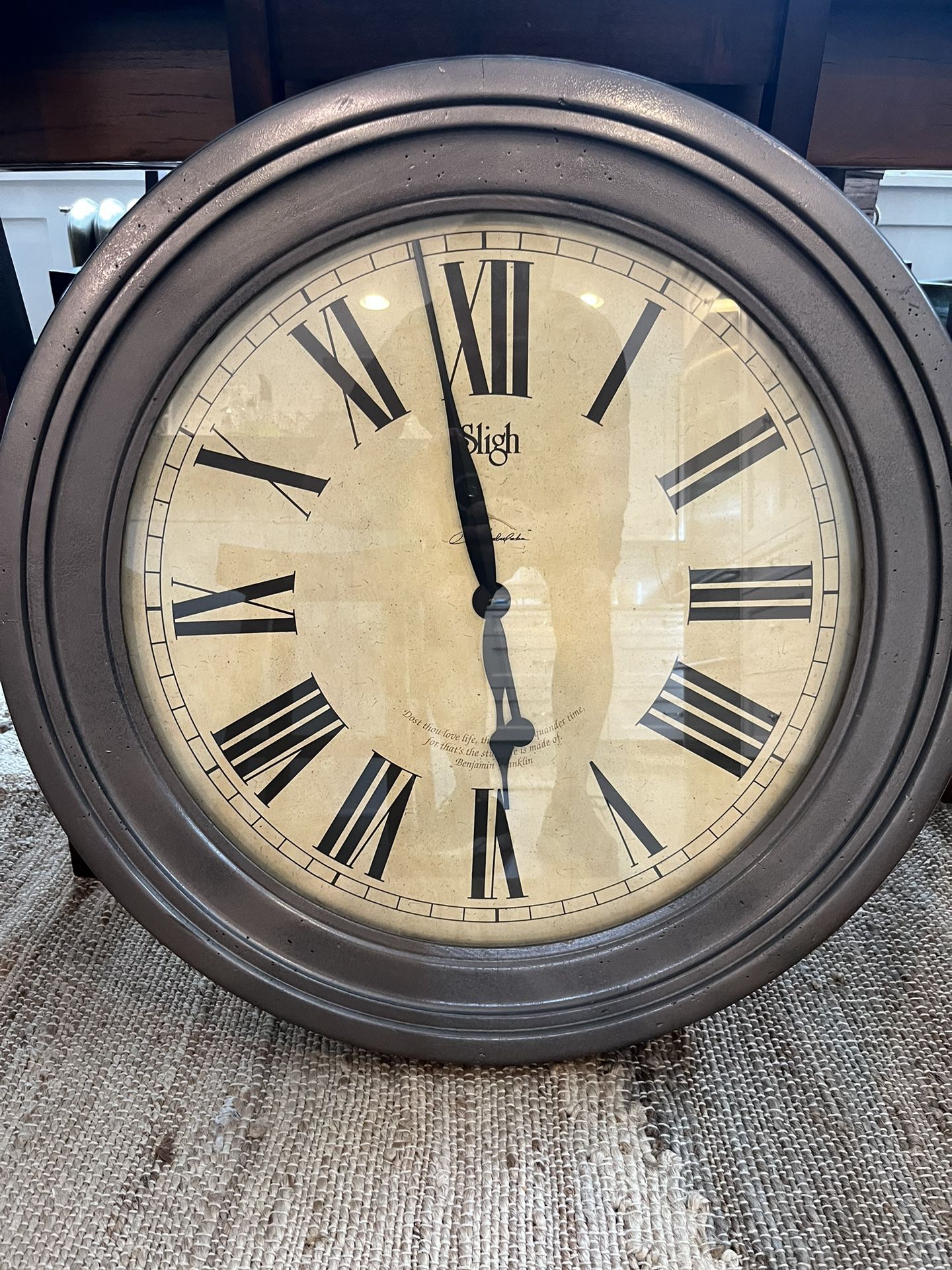 Sligh Antique Wall Clock 
