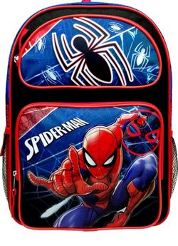 Spider-Man Backpack 16” Large New