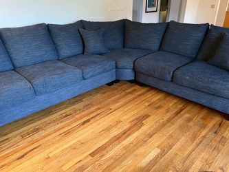 Blue Sectional Sofa