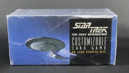 1994 Star Trek TNG CCG Premiere 12 Starter Deck Display Box Decipher Sealed Vintage