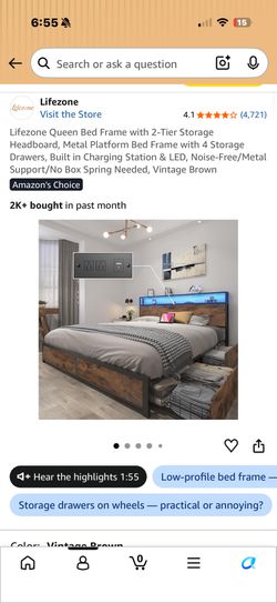Queen Size Bed Frame