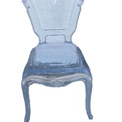 Vintage Clear Acrylic Princess Ghost Chair