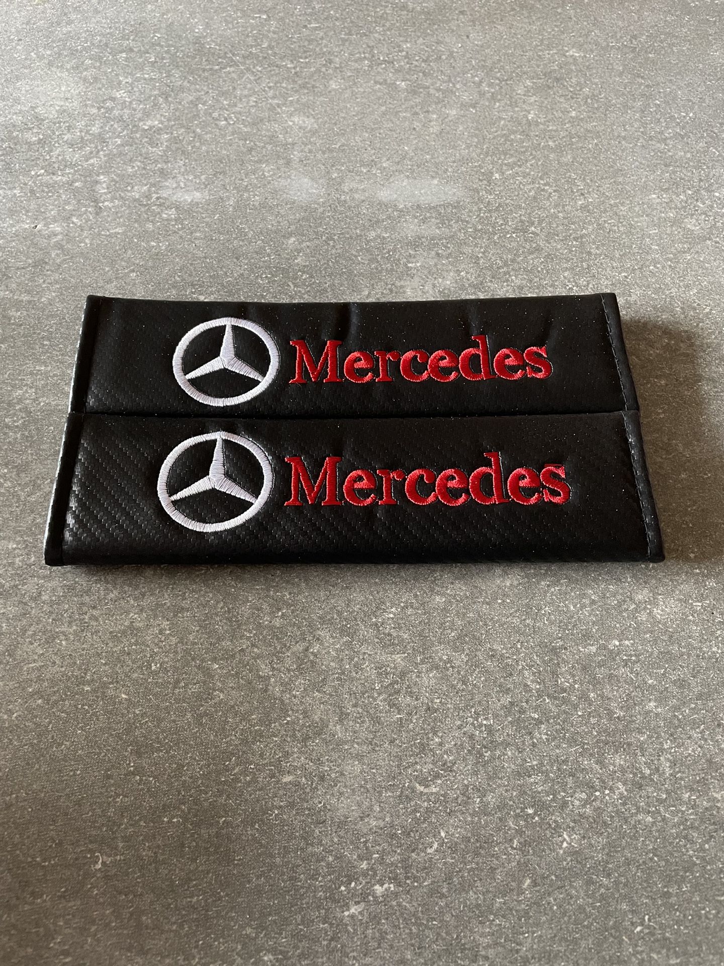 Brand New Mercedes Benz Seat Belt Pads 