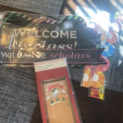 Lot Of Classroom Bulletin Board Decorations 