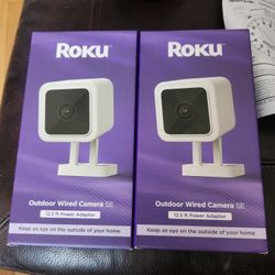 Roku Outdoor Wired Camera