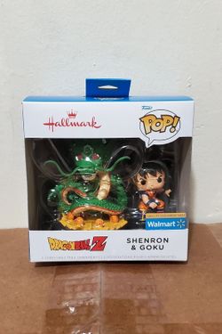 Hallmark Funko Pop Dragon Ball Z Shenron & Goku Christmas Tree Ornaments Walmart