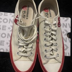CDG X Converse Size 10 Mens