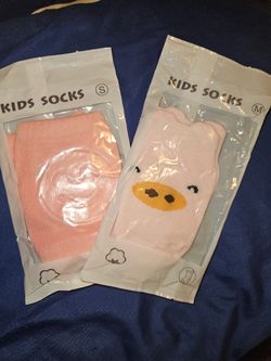 Pink Socks And Knee Pads