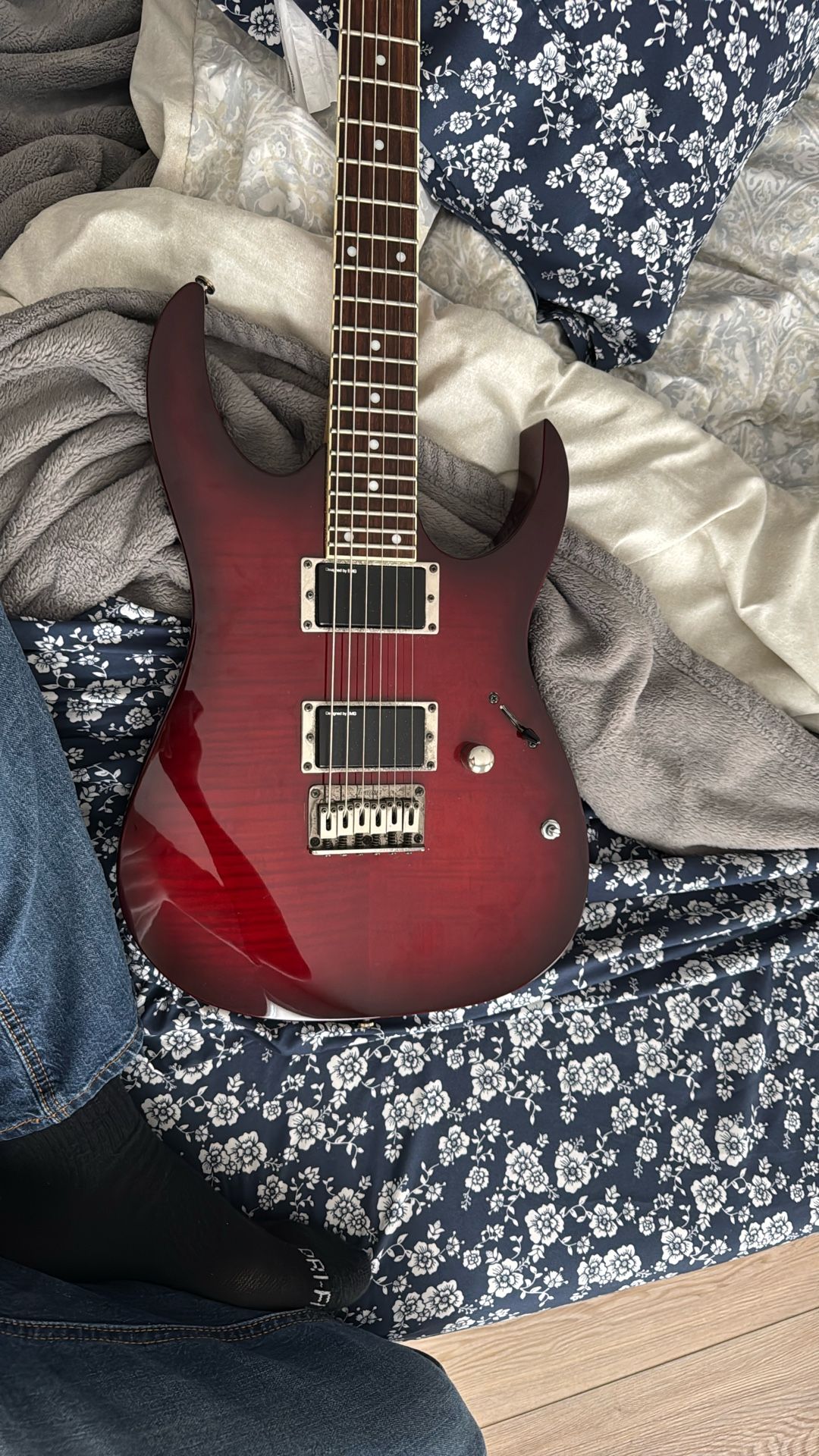 Ibanez Rg Black Cherry Sunburst