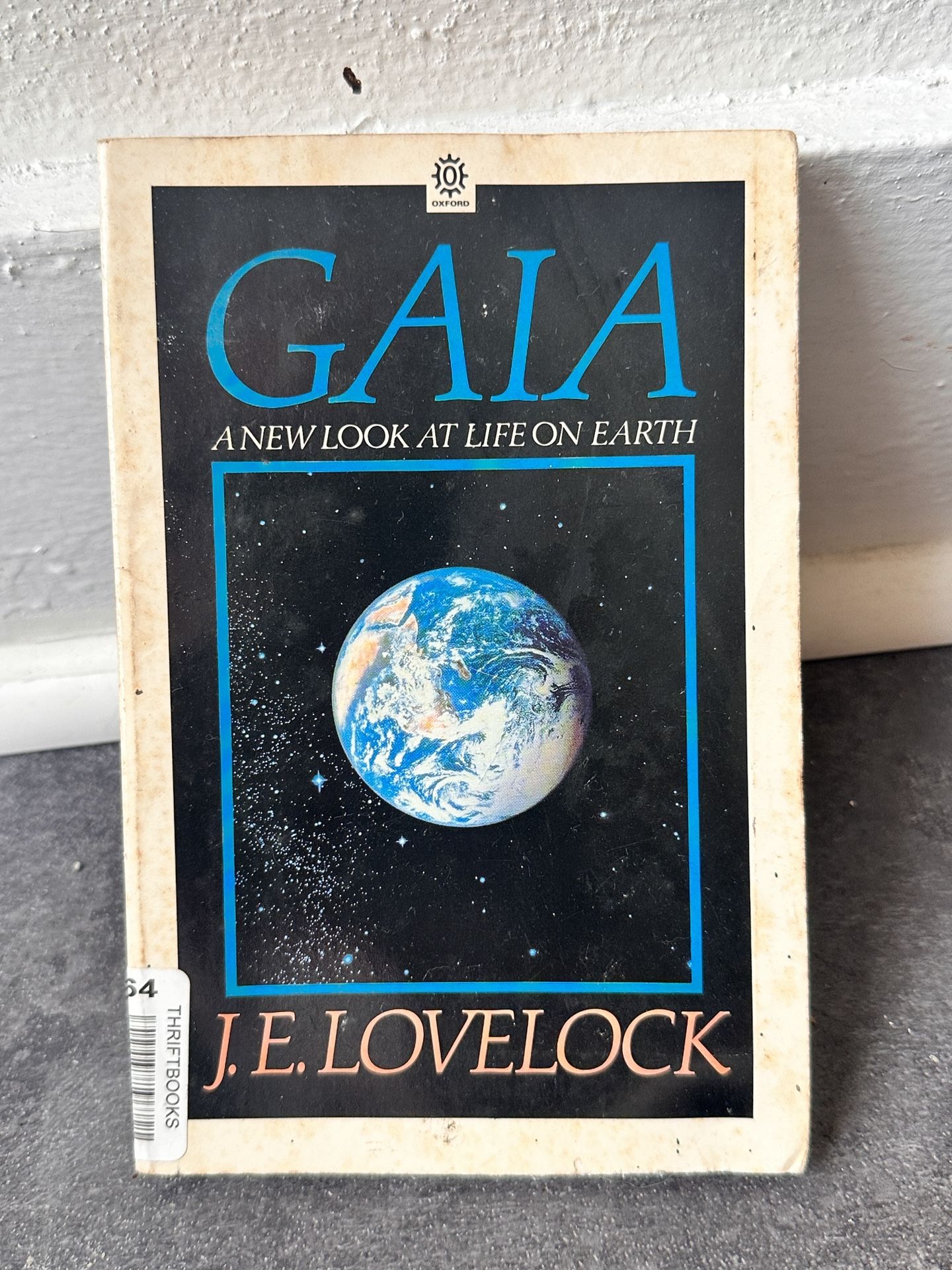 Lovelock Gaia Book. First Edition