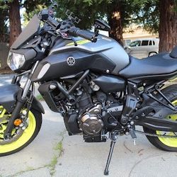2018 Yamaha MT-07
