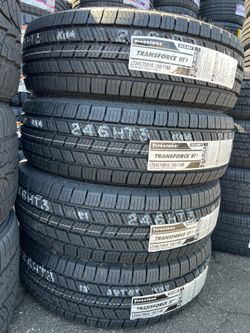 LT245/75/16 Firestone  New Tires Set Of 4 Installed And Balanced Set De 4 Llantas Nuevas Instaladas Y Balanceadas