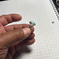 Silver Turquoise Ring 