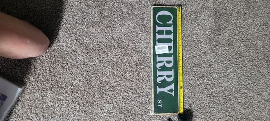 Cherry Street Sign