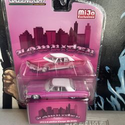 GreenLight 1/64 scale MIJO exclusive Lowriders 1973 Cadillac Coupe deville 