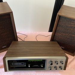 Vintage Pioneer H-2000 8-Track Home Stereo System