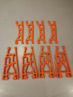 Lightly used RPM X-MAXX Control arms in Orange