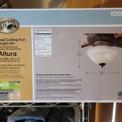 Hampton Bay Universal Ceiling Fan Light Kit  Altura