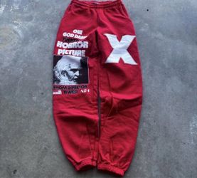 Online Ceramics x A24 X Sweatpants Haunted Wagon Ti West MaXXXine Pearl - XS
