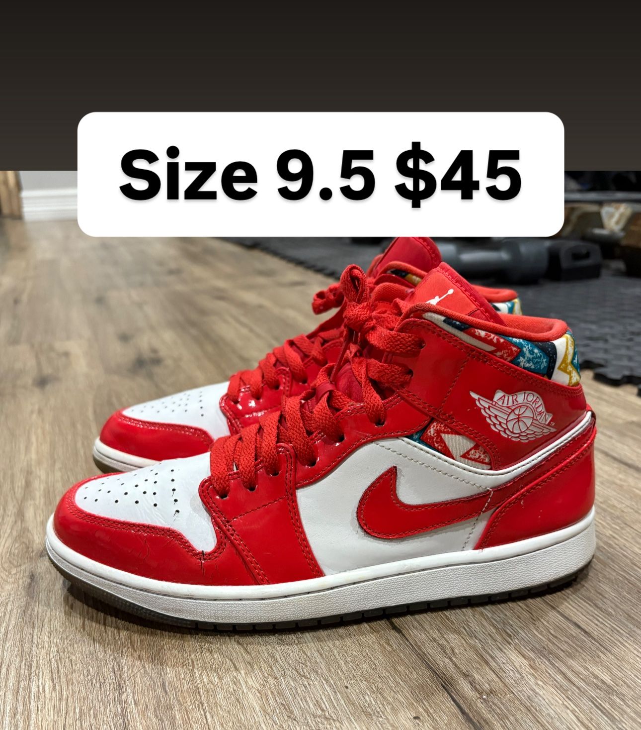 Jordan Retro 1s Barcelona Size 9.5