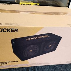 Kicker Compc12 Dual 12 Subwoofers With Box 