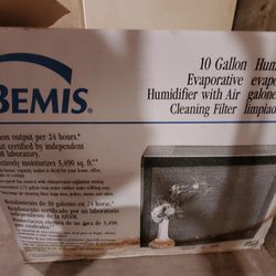 Bemis 10 Gallon Evaporative Humidifier For Sale