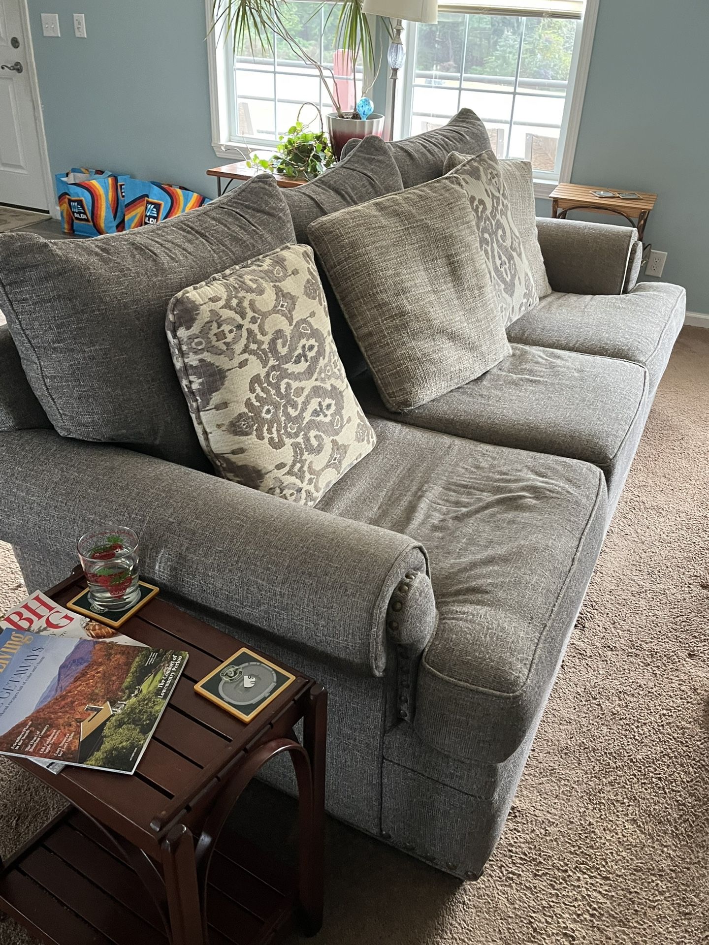 Free Sofa And Swivel Rocker Recliner