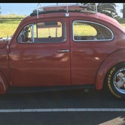 1963 VW Bug rag top
