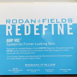 Rodan + Fields Anti-aging Firmer-Looking Skin, Micro Dermal Roller, Serum