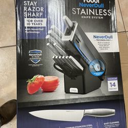 Ninja Stainless steel 14 PC Knifeset