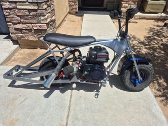 Custom made mini bike