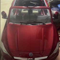 MERCEDES CLA45 12V KIDS RIDE-ON CAR WITH R/C PARENTAL REMOTE | CHERRY RED METALLIC