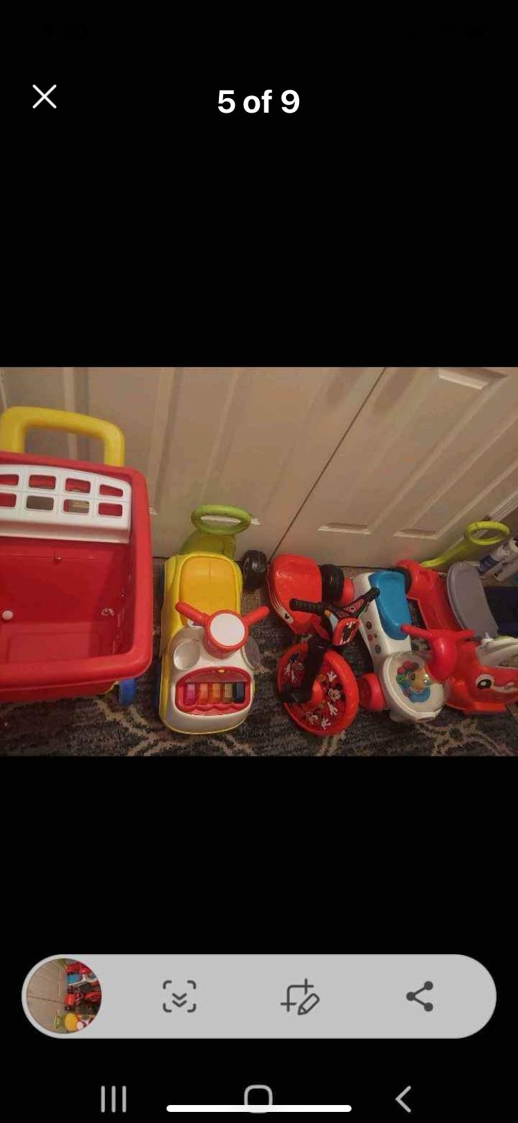 Kids Toys $10 Each Or All Three $25