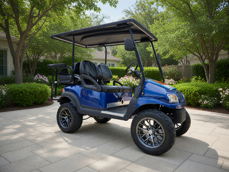 Club Car Lifted Golf Cart with Brand New Batteries