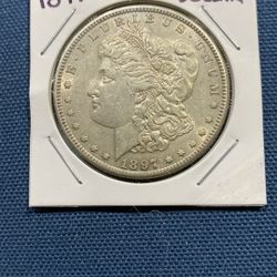 Silver. 1897 /S Morgan Dollar 