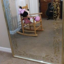 Elegant Gold Dinning Mirror