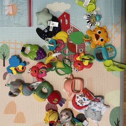 Baby Teething Toys & Car Seat Toy