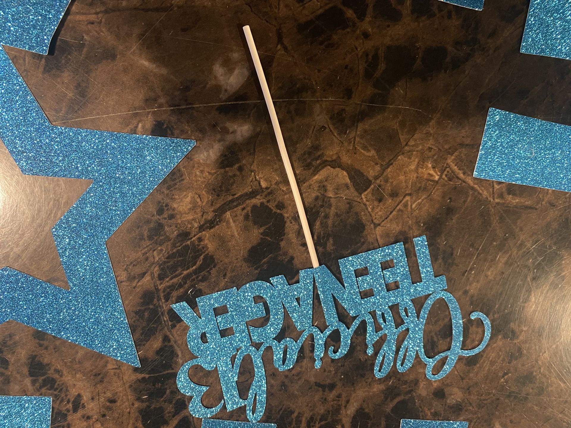 13th BIRTHDAY PARTY SET! Blue Glitter boys / girls “Offical 13 teenager” $20